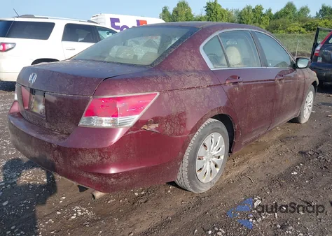 2008 Honda Accord 2.4 Lx from USA, damaged, VIN 1HGCP26388A053803